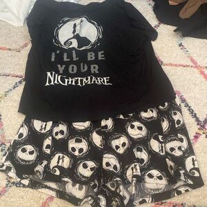 Nightmare before Christmas pajama set